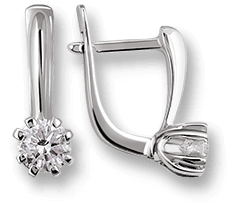 Diamonds Earrings Kristall Jewelry