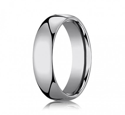 6mm Rounded Tungsten Ring With High Polish | ACF160TG