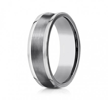 7mm Concave Tungsten Ring | ACF67001TG