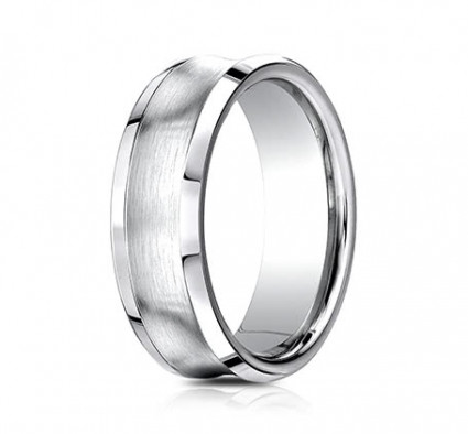 7mm Concave Cobalt Ring | ACF67555CC