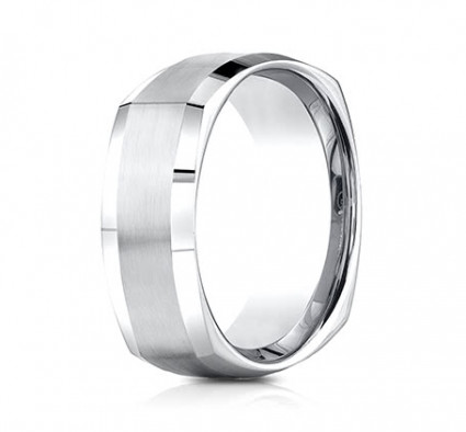 9mm Four-Sided Cobalt Ring | ACF69480CC