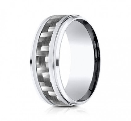 9mm Cobalt Ring With Carbon Fiber | ACF69488CFCC