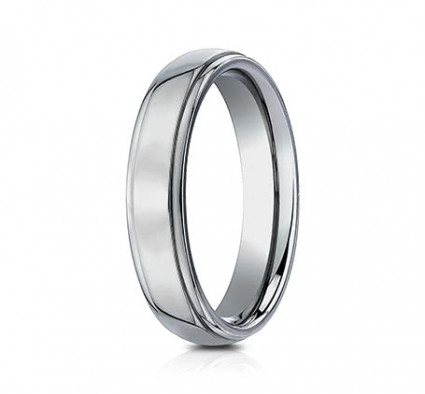 5mm Highly Polished Titanium Ring | ATI550T