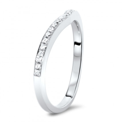 Micro Pave Matching Wedding Band 0.16ct | AR14-235