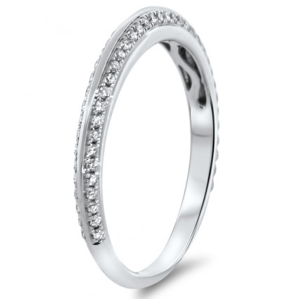 Double Row Diamond Wedding Band 0.31ct | AR14-245