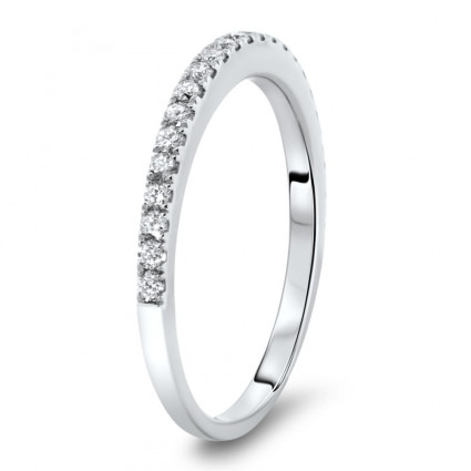 Micro Pave Classic Wedding Band 0.34ct | AR14-234