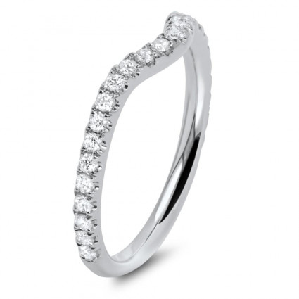 Shadow Micro Pave Matching Wedding Band 0.35ct | AR14-241