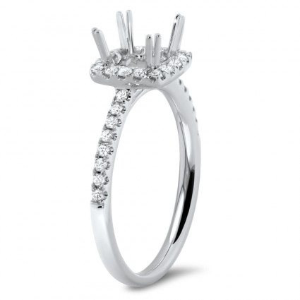 Classic Style Engagement Ring for 1.5 ct Center Stone | AR14-026