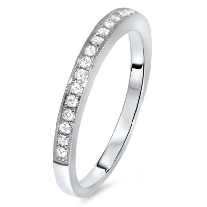 Modern Wedding Band 0.21ct | AR14-239