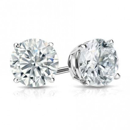 1 ct. tw. Round Cut Diamond Earrings Studs | AE14-017