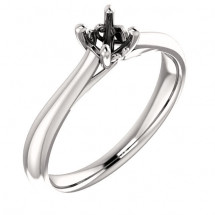 Platinum Solitaire Antique Engagement Ring Mounting | AP122455.0PLT