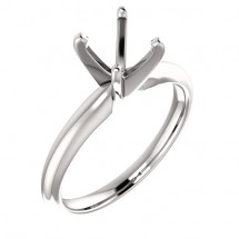 14kt White Gold Solitaire Engagement Ring | AW185401.014