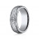 7mm Titanium Ring With Hammered Finish
