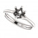 Platinum Solitaire Modern Ring