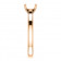 Cathedral Engagement Ring Gold Solitaire