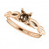 14kt Rose Gold Infinity Ring