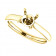 14kt Yellow Gold Cathedral Ring 
