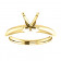 14kt Yellow Gold Solitaire Ring 