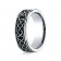 7mm Cobalt Ring With Tribal Designs