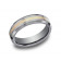 6mm Yellow Gold Tungsten Ring 