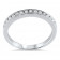 0.32ct Milgrain Diamond Wedding Band