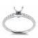1.25ct Stone Clasical Wedding Set with Side Stones