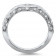  0.39ct Shadow Milgrain Matching Wedding Band