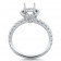 1.5ct Stone Round Halo Classic Engagement Ring