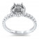 Round Halo Classic Engagement Ring