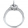 Infinity Marquise Halo Engagement Ring