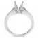 Cathedral Engagement Ring for Center Stone