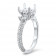 2 Carat Three Stone Engagement Ring