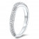 Shadow Pave Wedding Band