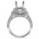 Round Halo Engagement Ring for Carat Stone