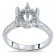 2 Carat Center Stone Vintage Engagement Ring