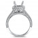 Square Halo Engagement Ring