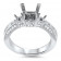 Three Stone Engagement Ring 