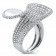 Pave Diamond Fashion Ring 2.98ct