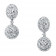 Illusion Halos Head Diamond Earrings 2.27ct