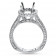 Round Halo Channel Set Engagement Ring