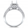 Oval Halo Engagement Ring for Center Stone