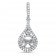 Micro Pave Diamond Pendant for 0.39ct Stone