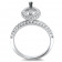 Marquise Halo Engagement Ring for Center Stone