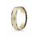 10k Yellow Gold 6mm Comfort-Fit Satin Finish Center with Milgrain Round Edge Carved Design Band