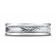 10k White Gold 6mm Carved Design Band