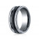 8mm Tungsten Ring with Ceramic Inlay