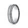 6mm Titanium Ring With Satin Finish & Beveled Edges