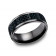 8mm Black Titanium Fiber Ring