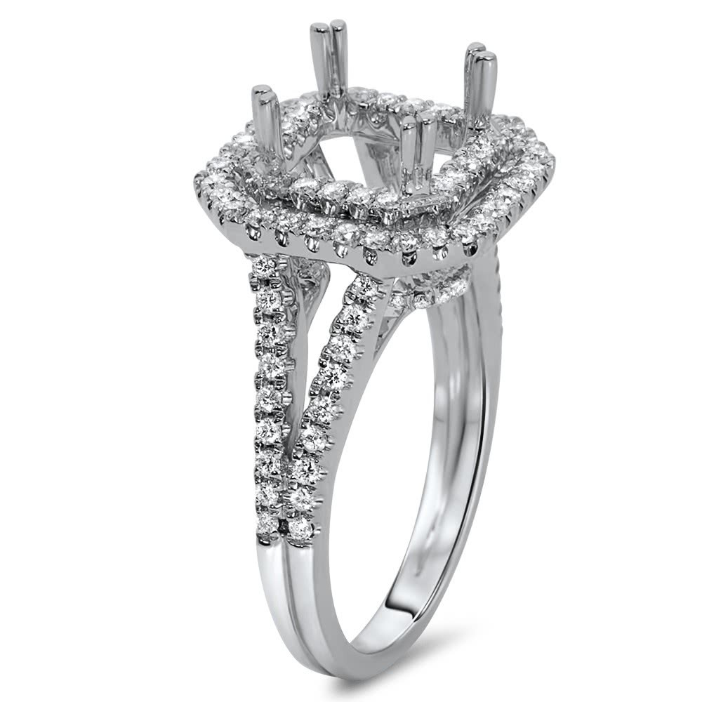 Double halo square ring clearance