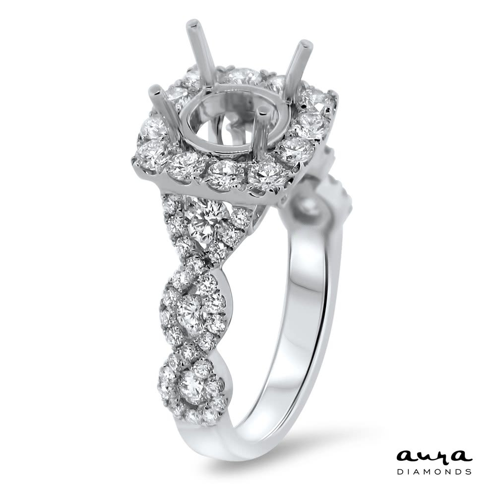 14K White Gold Lab Grown Diamond Vs Si Fgh Engagement Ring | Canada